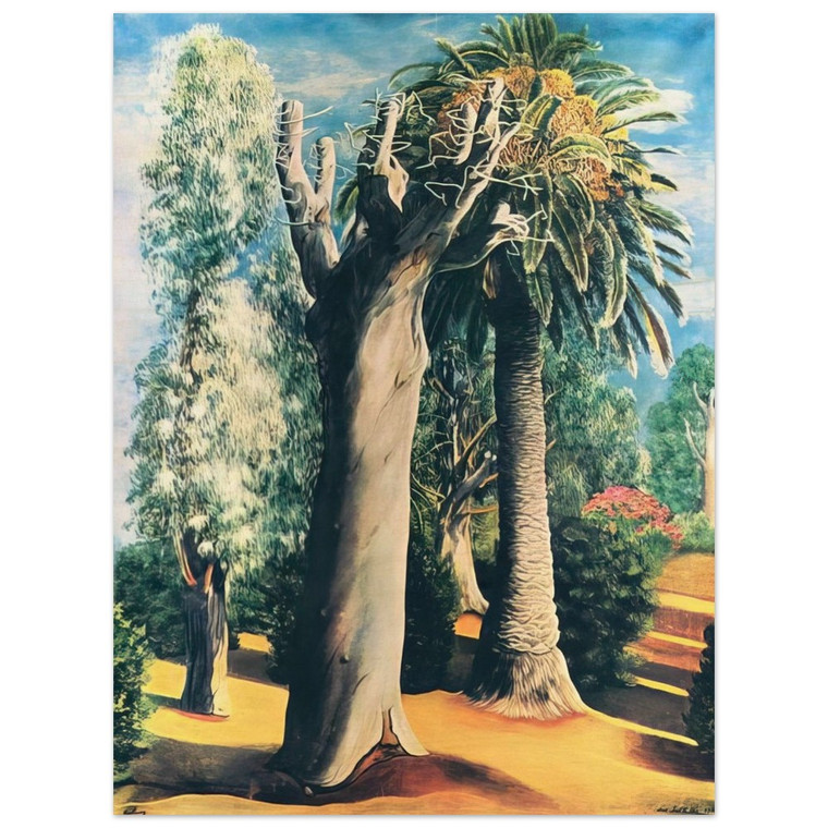 Moise Kisling  EUCALYPTUS AND PALM 1935 Wood Print
