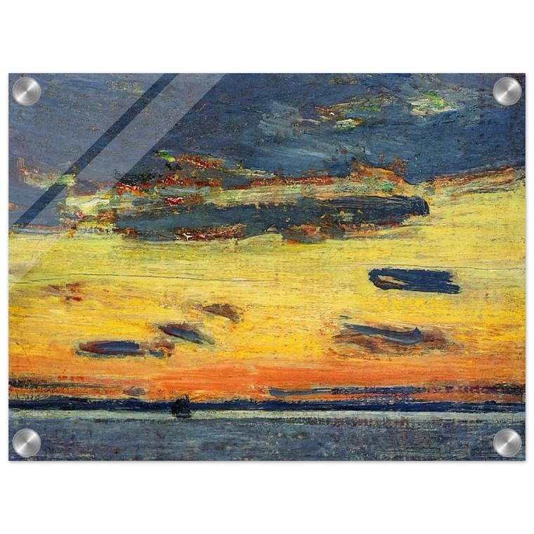 Childe Hassam  Sunset on the Sea Acrylic Print