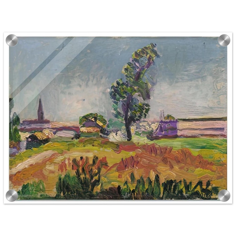 Henri Matisse Paysage Pont des Demoiselles Toulouse 1898 Acrylic Print