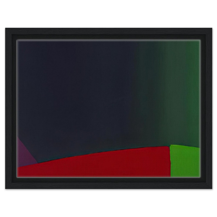 John Hoyland  6366  1966 Framed Canvas