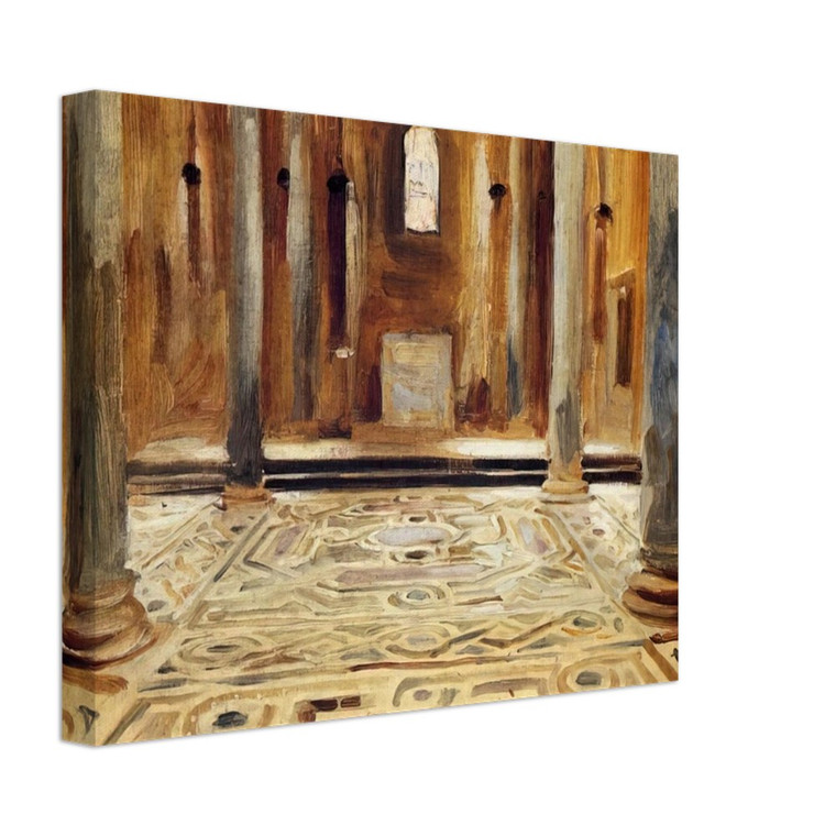 John Singer Sargent  A Mosque Cairo Canvas