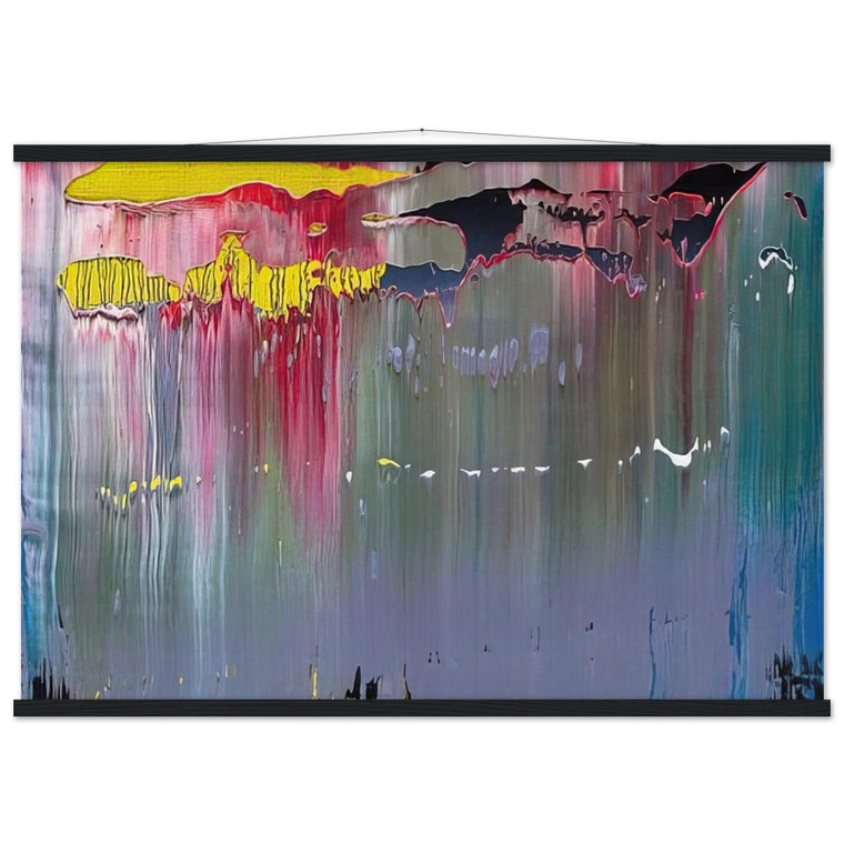 Gerhard Richter  ABSTRACT PICTURE Museum-Quality Matte Paper Poster with Hanger