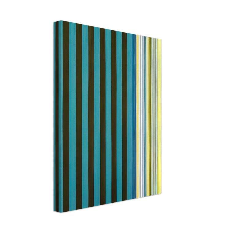 Gene Davis  Green Stripes  1970 Canvas