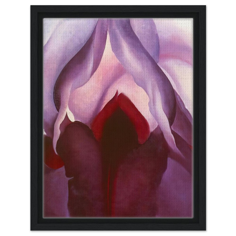 Georgia OKeeffe  Flower of Life II Framed Canvas