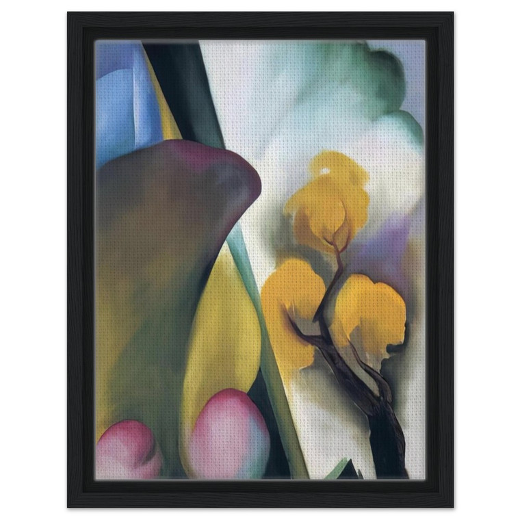 Georgia OKeeffe  Spring N1 Framed Canvas