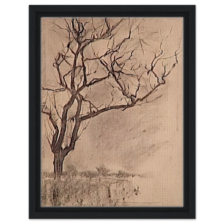 Piet Mondrian  Design for the Church of St Jacob Framed Canvas