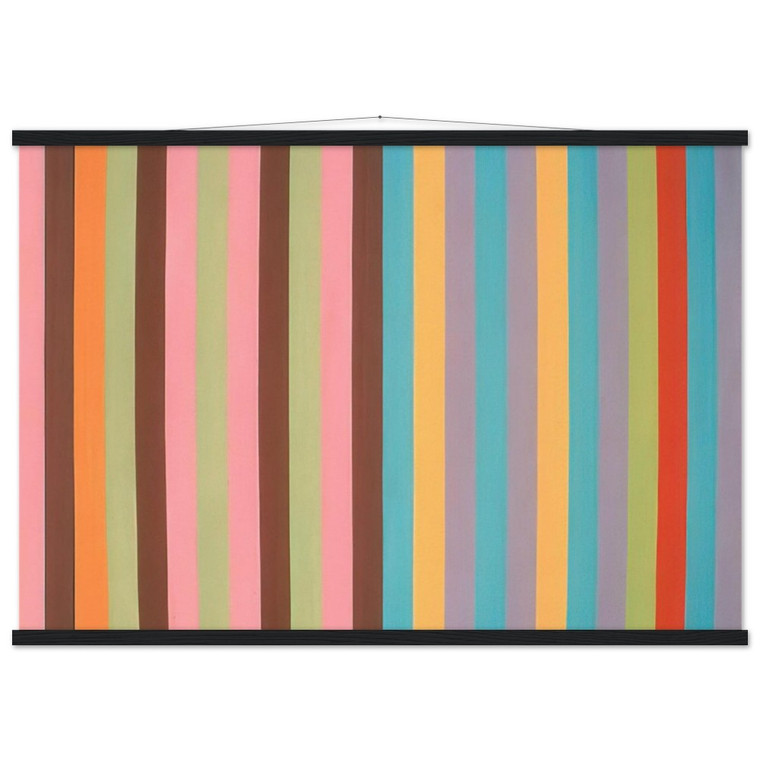 Gene Davis  Boudoir Painting  1965 Museum-Quality Matte Paper Poster with Hanger