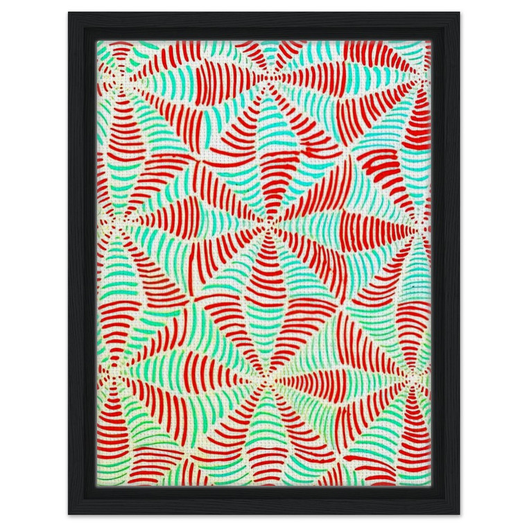 Sonia Delaunay  COMPOSITION 16 Framed Canvas