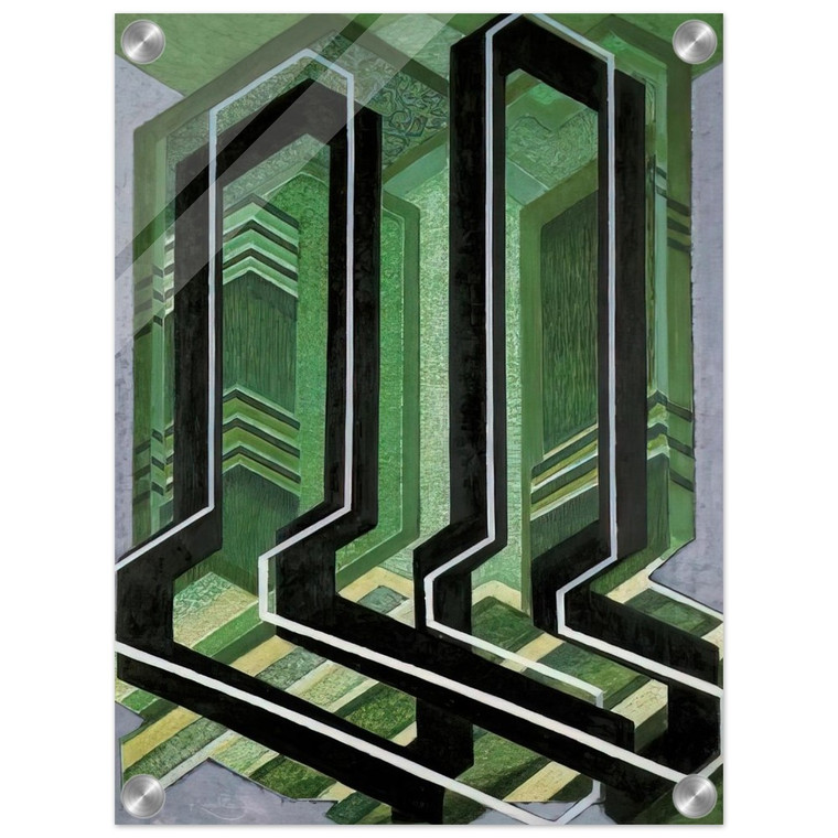 Frantisek Kupka  Diagonal Planes Acrylic Print