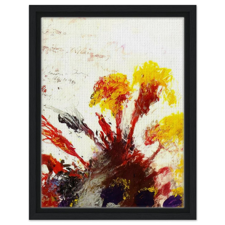 Cy Twombly  Summer Madness Framed Canvas