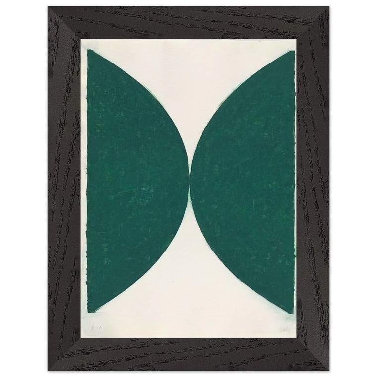 Ellsworth Kelly Colored paper images II Premium Wood Framed Art Print