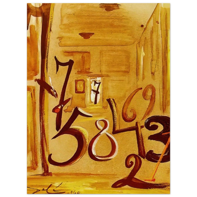 Salvador Dali  THE MAIDS IN WAITING LAS MENINAS Aluminum Print