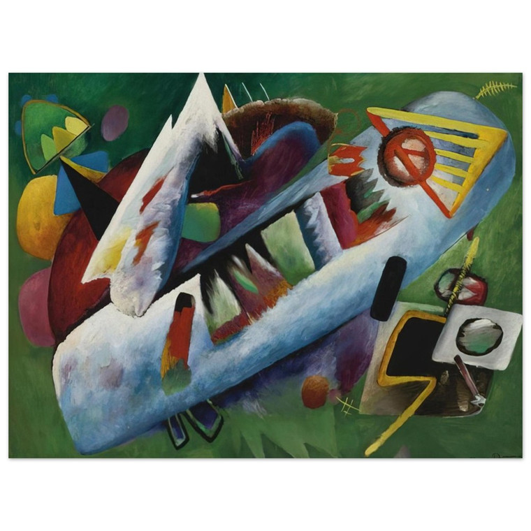 Rudolf Bauer  CONCENTRIC 1925 Aluminum Print