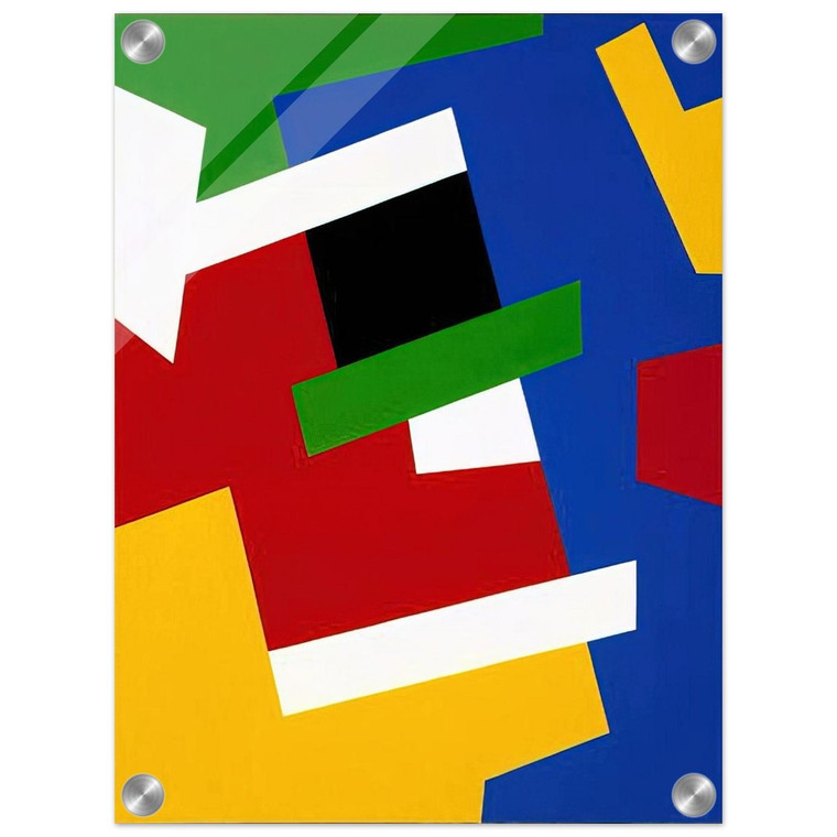 Fernand Leduc  Strates solaires Acrylic Print