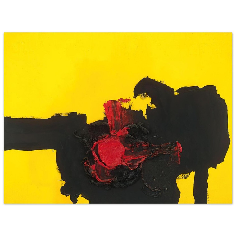 Luis Feito  N MERO 363 1962 Aluminum Print