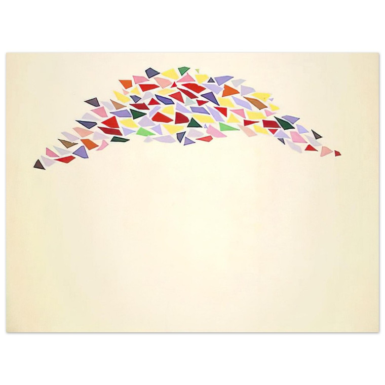 Robert Goodnough  Texas Arch I  PostPainterly Abstraction Aluminum Print