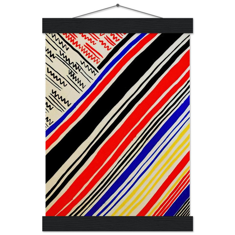 Sonia Delaunay  COMPOSITION 11 Museum-Quality Matte Paper Poster with Hanger