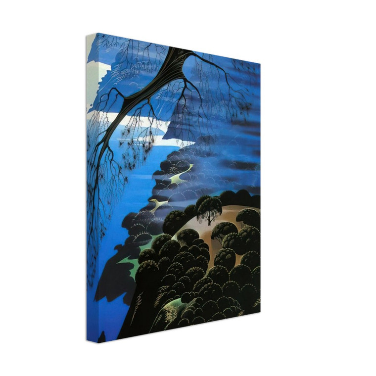 Eyvind Earle  Mystical Coastline Canvas