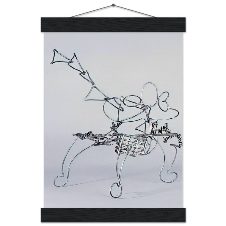 Nancy Graves  Triangle  1987 Museum-Quality Matte Paper Poster with Hanger