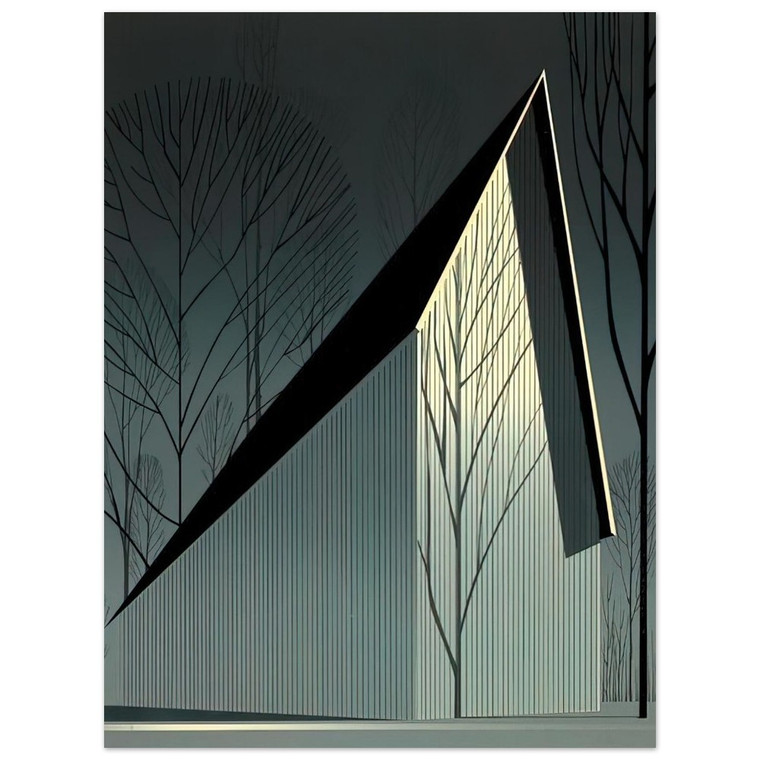 Eyvind Earle  Pearl Aluminum Print