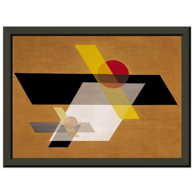 Laszlo MoholyNagy  A II Premium Metal Framed Art Print / Poster