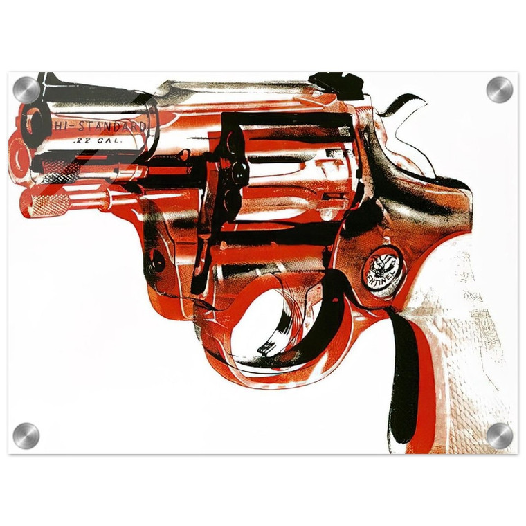 Andy Warhol  Gun Acrylic Print