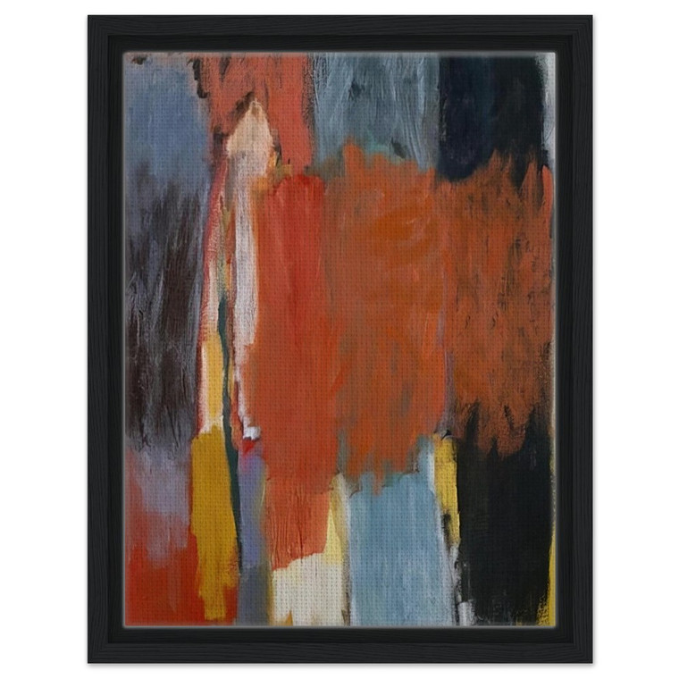 Ernst Wilhelm Nay  Untitled  1961 N13 Framed Canvas