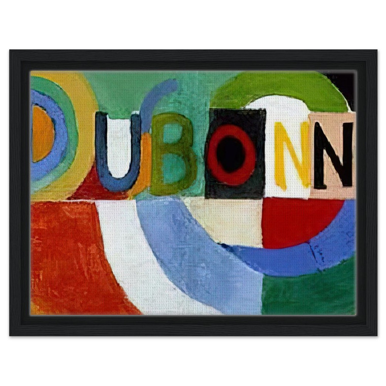 Sonia Delaunay  DUBONNET Framed Canvas