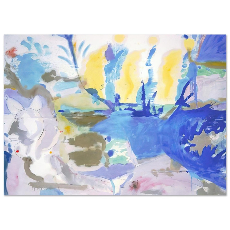 Helen Frankenthaler  Basque Beach  1958 Fine Art Poster / Art Print