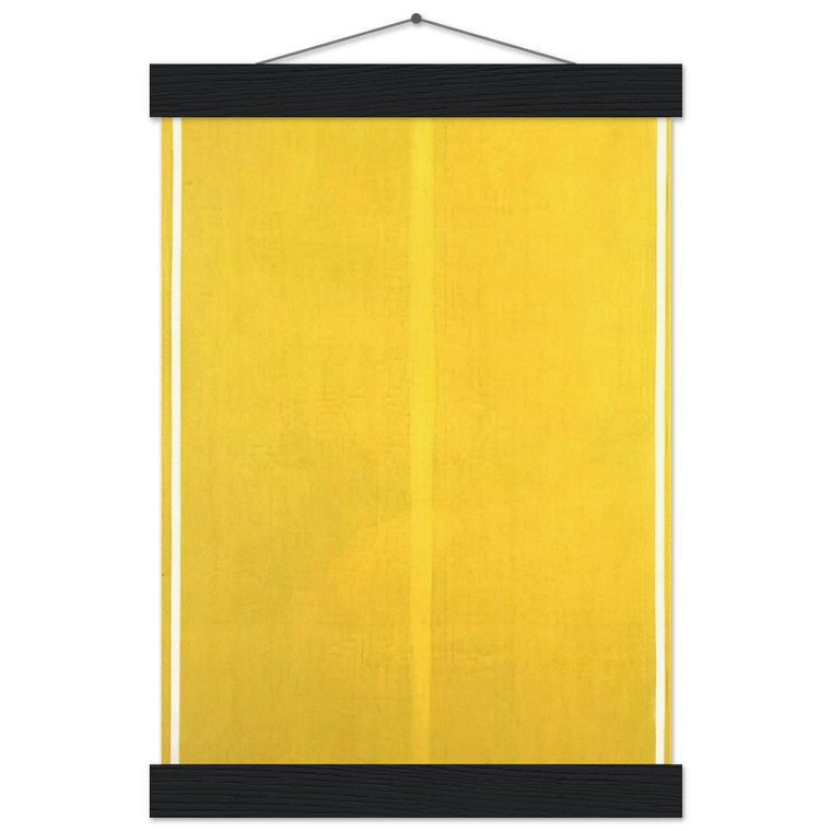 Barnett Newman  Yellow Painting Museum-Quality Matte Paper Poster with Hanger