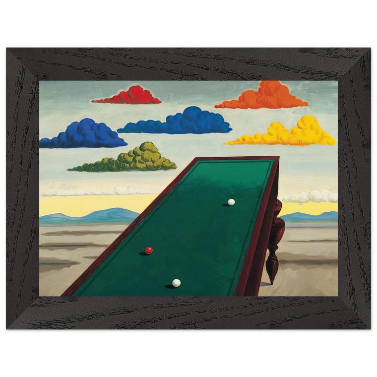 Man Ray  LA FORTUNE Premium Wooden Framed Art Print / Poster