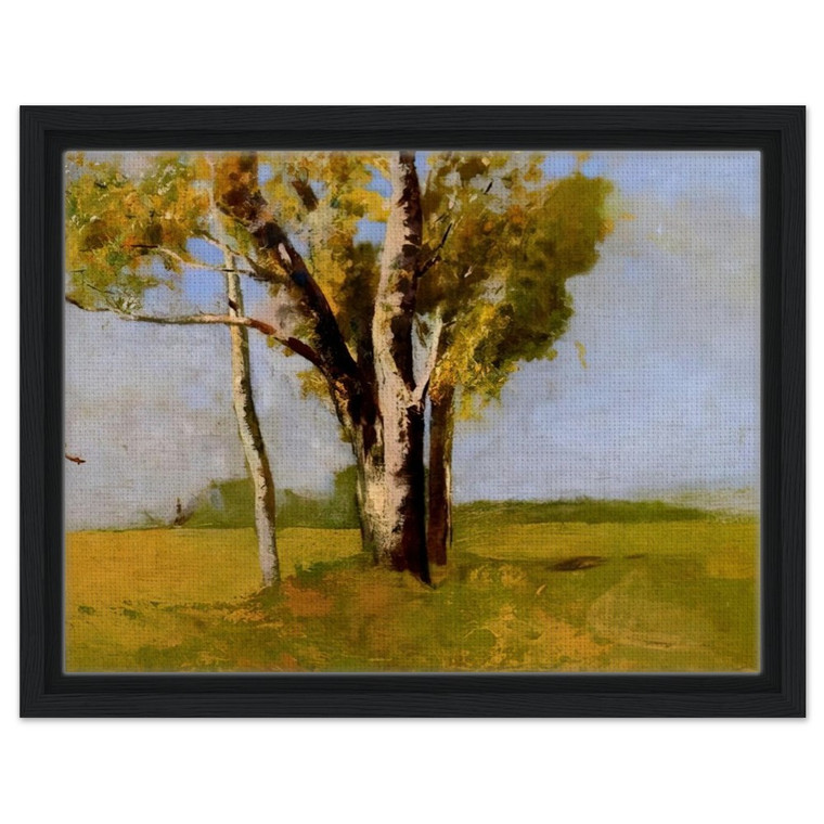 Odilon Redon  TREES N1 Framed Canvas