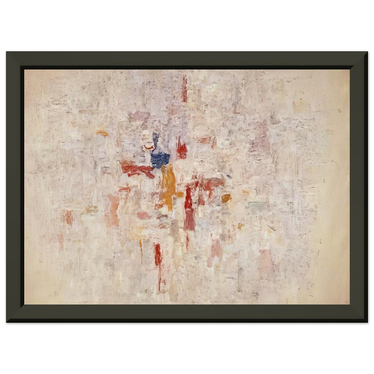 Philip Guston  PAINTING NO 9 1952 Premium Metal Framed Art Print / Poster