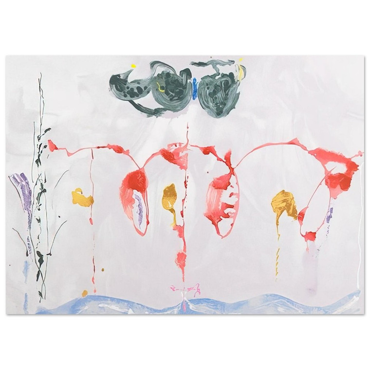 Helen Frankenthaler  Aerie  2009 Fine Art Poster / Art Print
