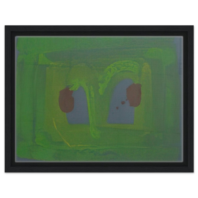 Howard Hodgkin  Lotus  1980 Framed Canvas