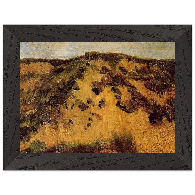 Vincent van Gogh  Dunes Premium Wooden Framed Art Print / Poster