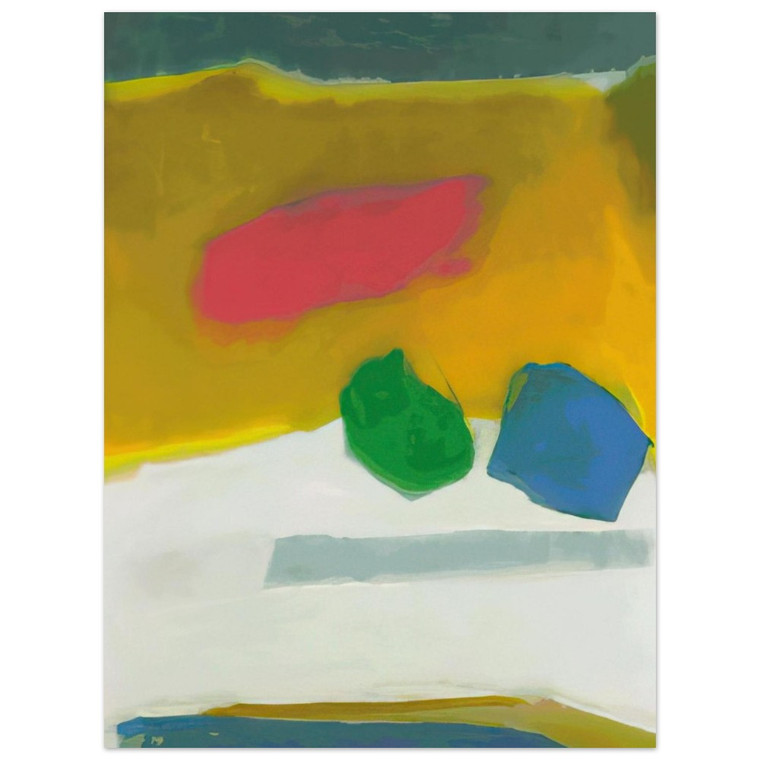 Esteban Vicente  HARRIET 1984 Aluminum Print