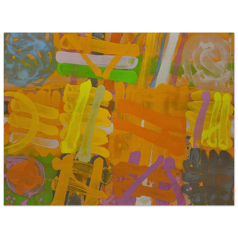 Albert Irvin  Pomona  1991 Wood Print