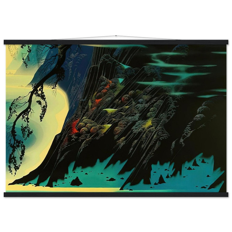 Eyvind Earle  Coastal Magic Museum-Quality Matte Paper Poster with Hanger