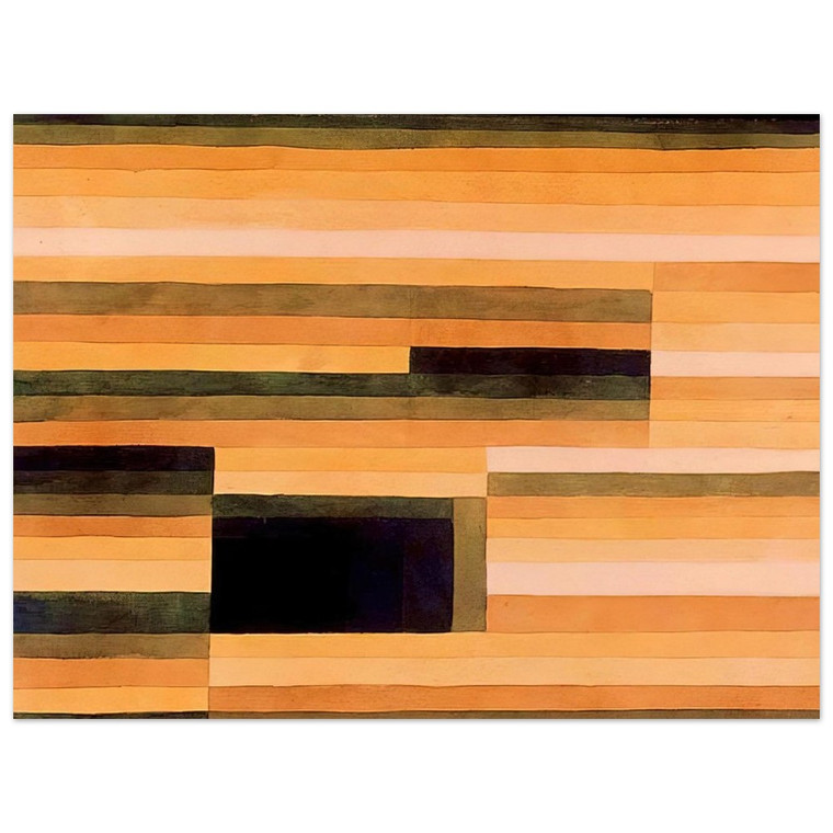 Paul Klee  ROCK CHAMBER 1929 Aluminum Print