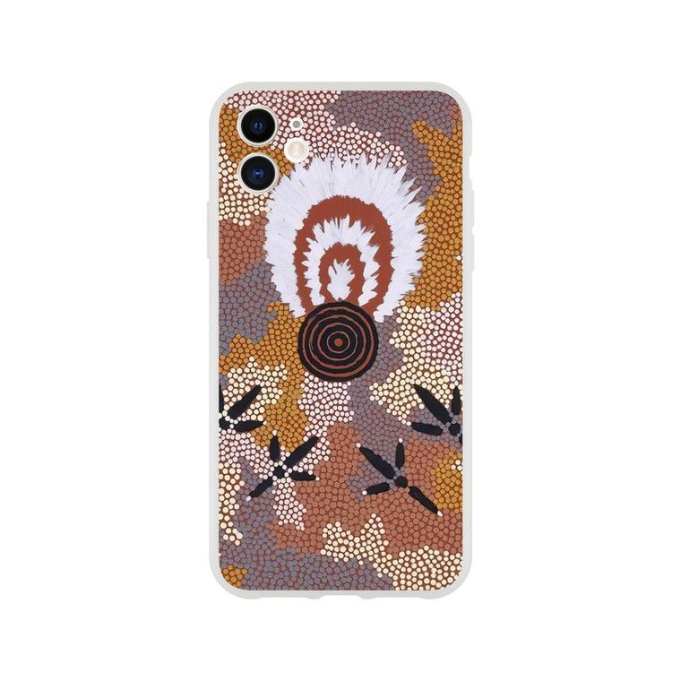 Clifford Possum Tjapaltjarri - Eagle Dreaming at Mt Allan - 1989 Flexi case