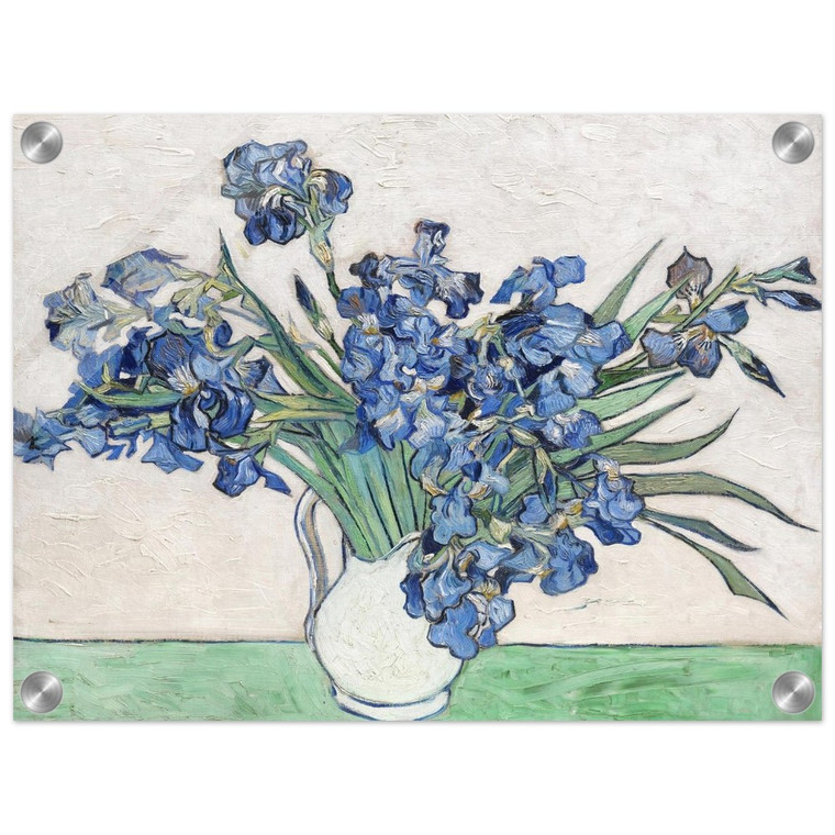 Vincent van Gogh  Vase with Irises Acrylic Print