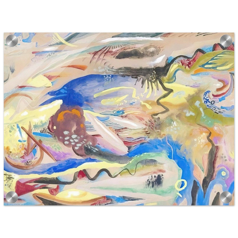 Rudolf Bauer  SINFONIE XIII 1913 Acrylic Print