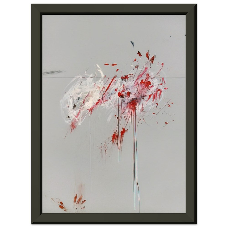 Cy Twombly Nine Discourses on Commodus Part III Metal Framed Print