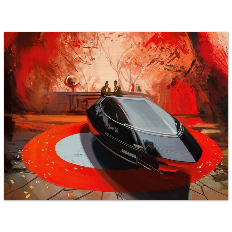 Syd Mead  Syd Mead N9 Wood Print