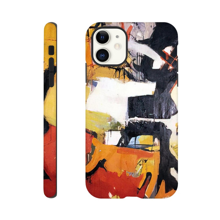 Audrey Flack - ABSTRACT FORCE HOMAGE TO FRANZ KLINE 1952 Tough case