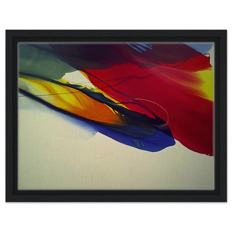 Paul Jenkins  Phenomena Point Swing and Flank Framed Canvas