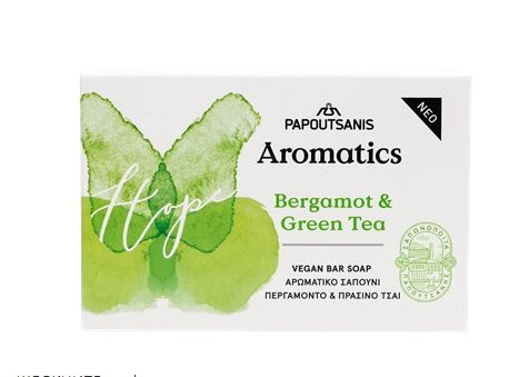 Мыло Aromatics  Bergamot & Green Tea 100гр