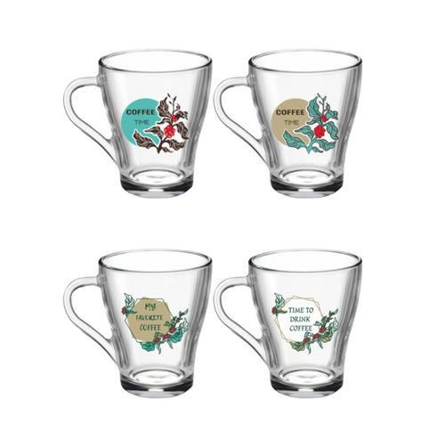 Кружка "Грация" "Кофе тайм" 250 мл (в ассортименте)