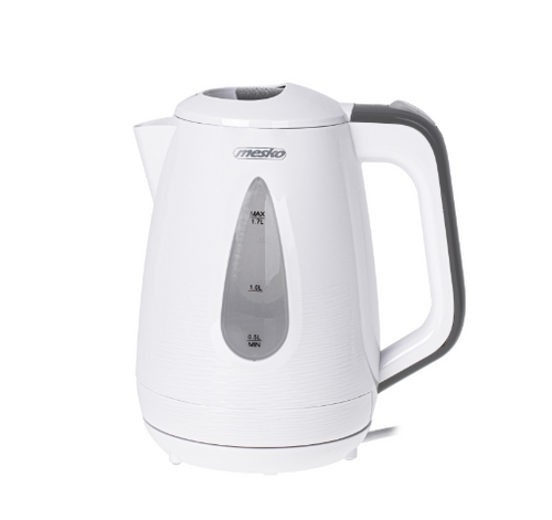 Чайник Mesko MS 1261 серый, пластиковый, 1,7 л